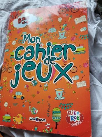 Mon cahier de jeux
