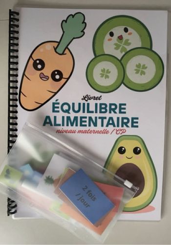 Livret équilibre alimentaire maternelle / CP
