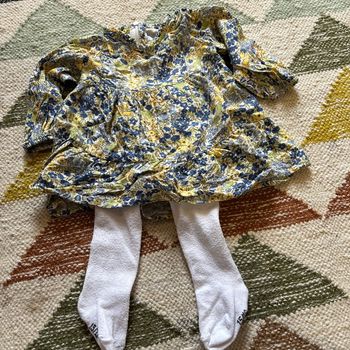 Robe fleurie 1 mois