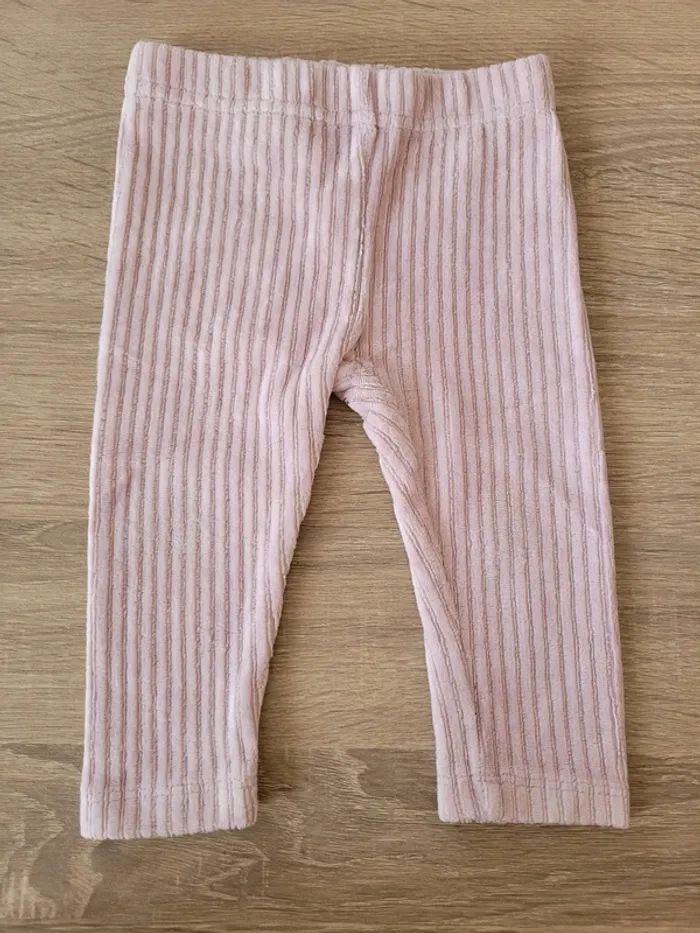 Lot de 3 pantalons fille en 9 mois - photo numéro 2