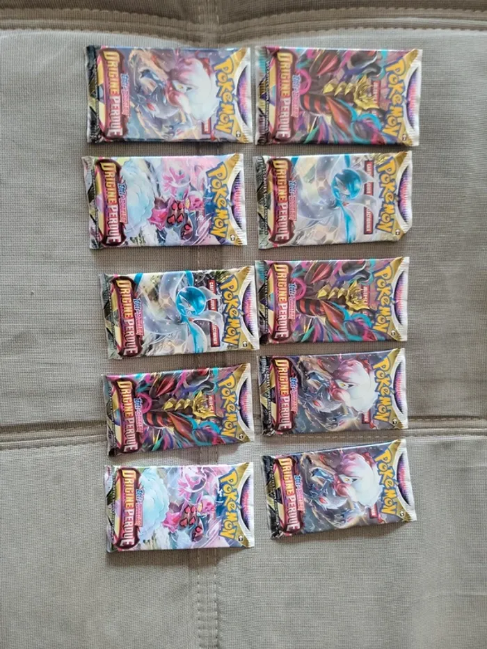 10 boosters Pokemon EB 11