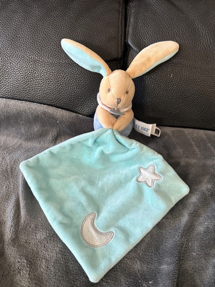 Doudou lapin baby nat’