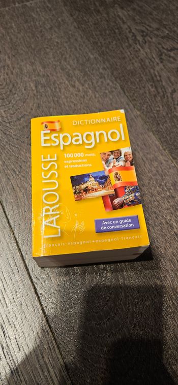 Mini dictionnaire espagnol format de poche
