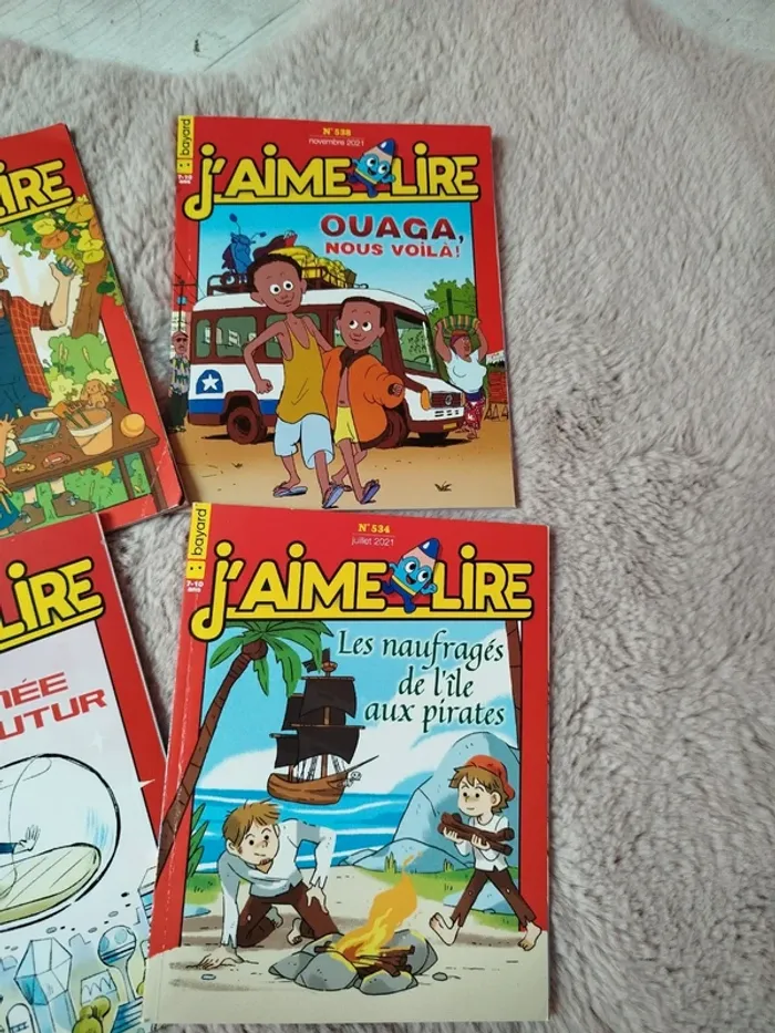 Lot 4 j'aime lire - photo numéro 3