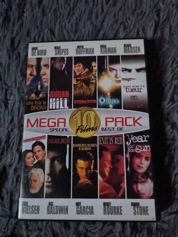 Dvd Méga pack de 10 film (action et horreur) - photo numéro 1