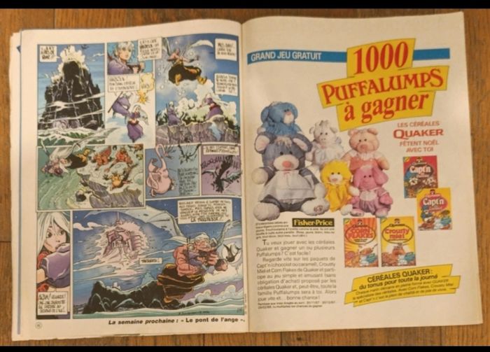 Ancien journal de mickey avec cadeau étoile magique N°1843 - 1987 vintage - photo numéro 8