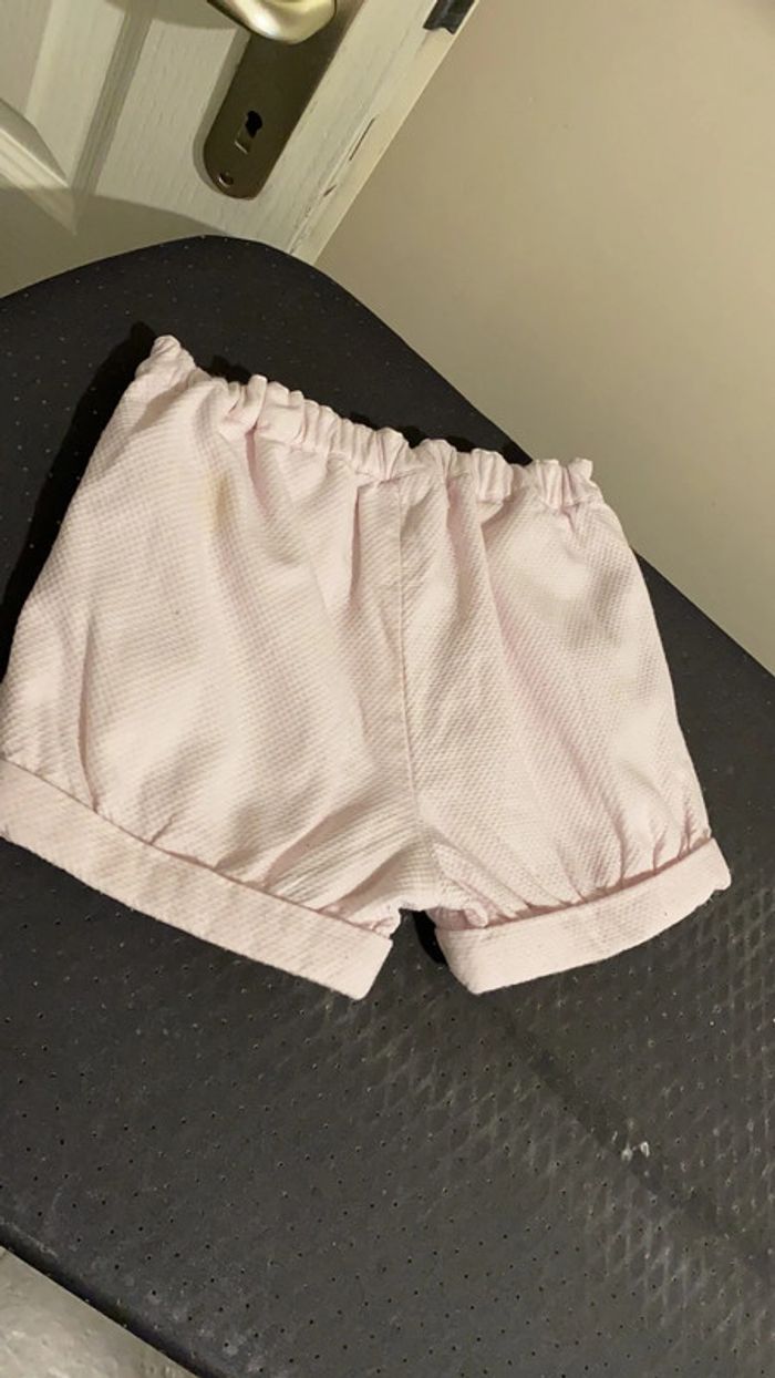 36 mois - shirt rose pale jacadi doublé - photo numéro 3