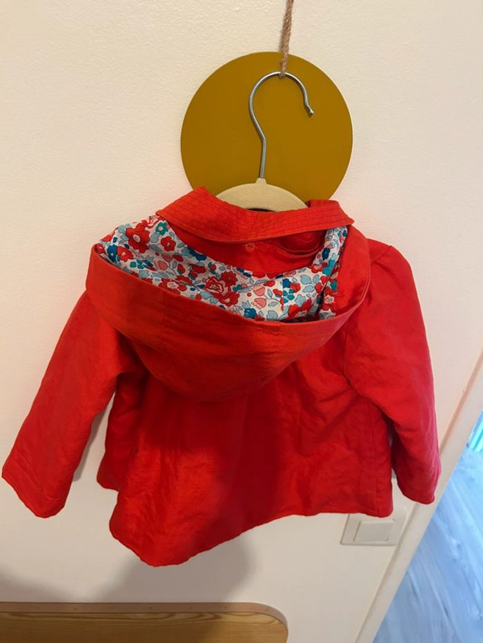 Veste légère Jacadi avec capuche liberty - photo numéro 2