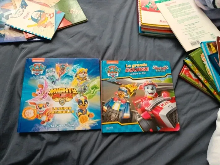 Lot de livres Pat patrouille