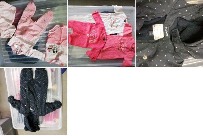 Lot vêtements fille 1mois