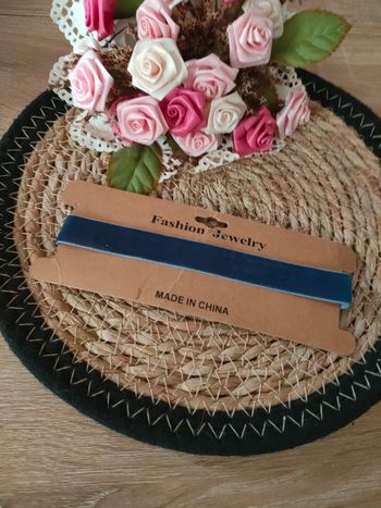 🌿Ras de cou bleu et Argenté🌿