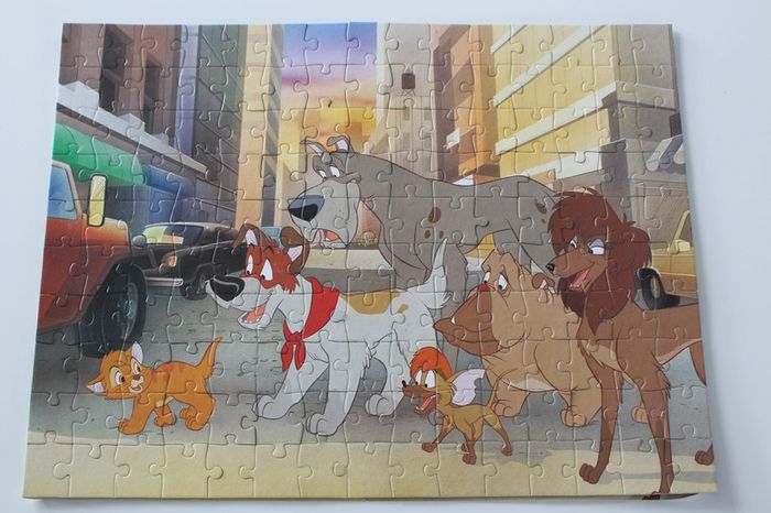 Nathan Puzzle 150 pcs Oliver et compagnie Chef de Bande - photo numéro 3