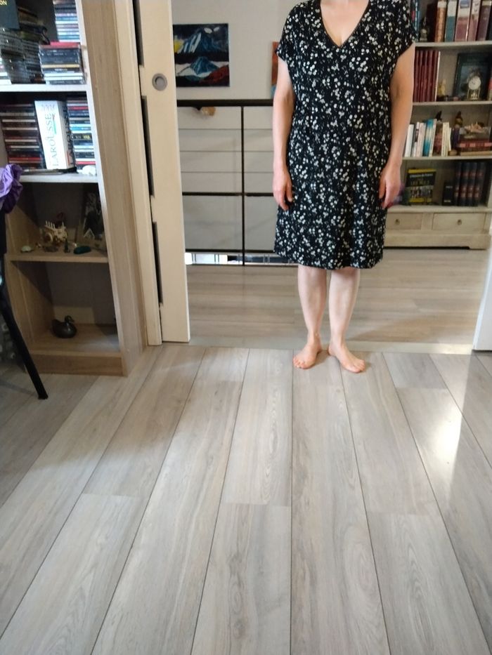 Robe été noir et blanc, - photo numéro 3