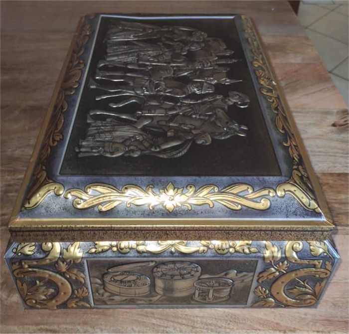 Boite métal E.Otto Schmidt Nurnberg - photo numéro 2