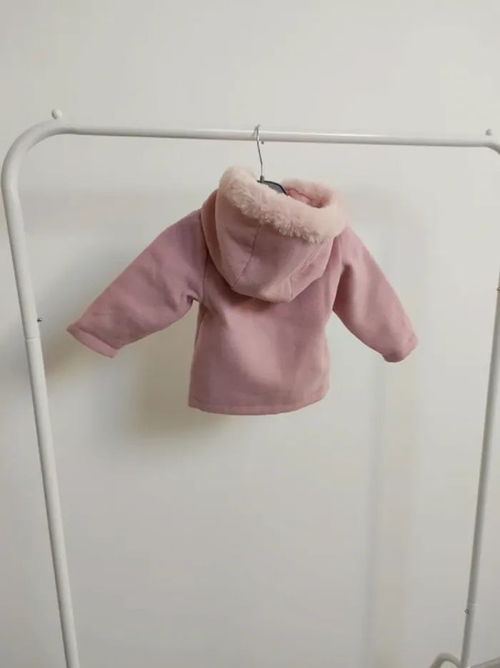 Manteau ville hiver avec capuche 68cm - photo numéro 2