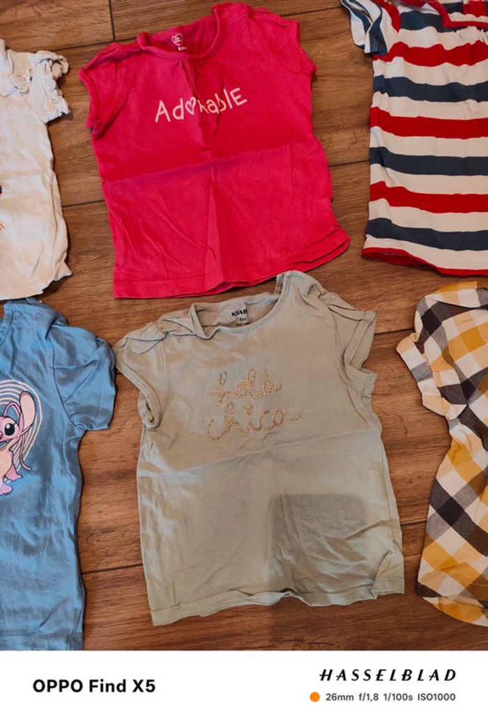 Lot de 6 tee-shirt à manches courtes - photo numéro 3