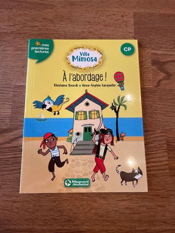 Livre Mes premières lectures CP Villa Mimosa À l’abordage !