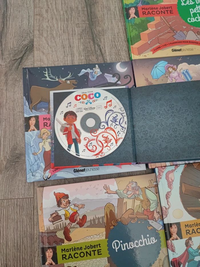 Lot de 6 livres audio livres + CD audio - photo numéro 7