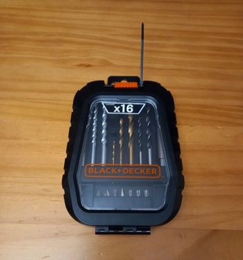 Coffret mèches Black & Decker Neuf