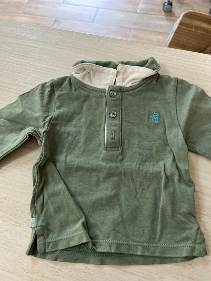 Lot 5 t-shirt manches longues 3 mois - photo numéro 6