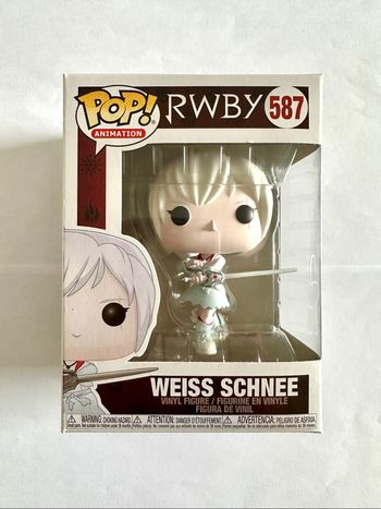 Figurine Funko Pop Weiss Schnee numéro 587 RWBY