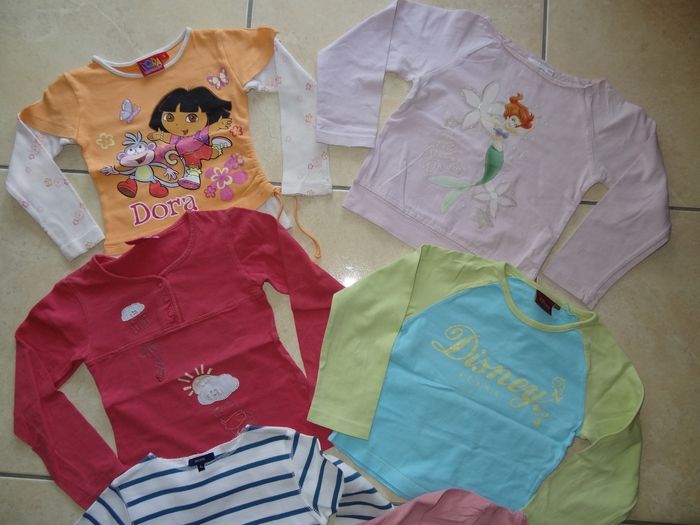 Lot de 8 t-shirts taille 4and - photo numéro 2