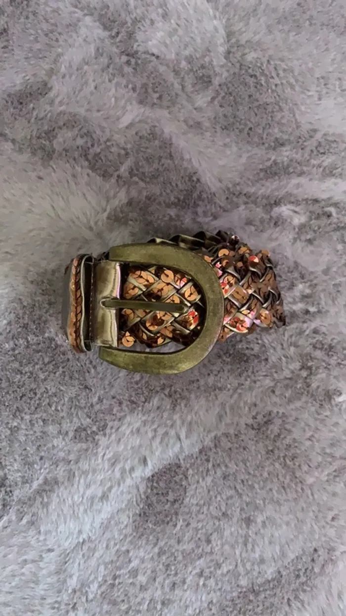 Ceinture paillettes