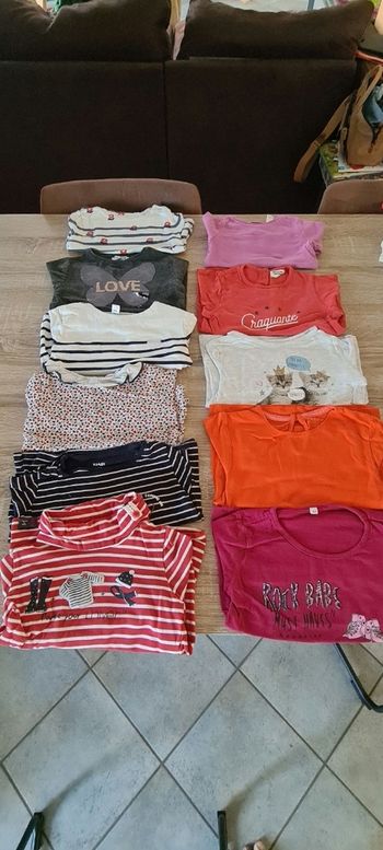 Lot 11 tee shirts manches longues 3 ans