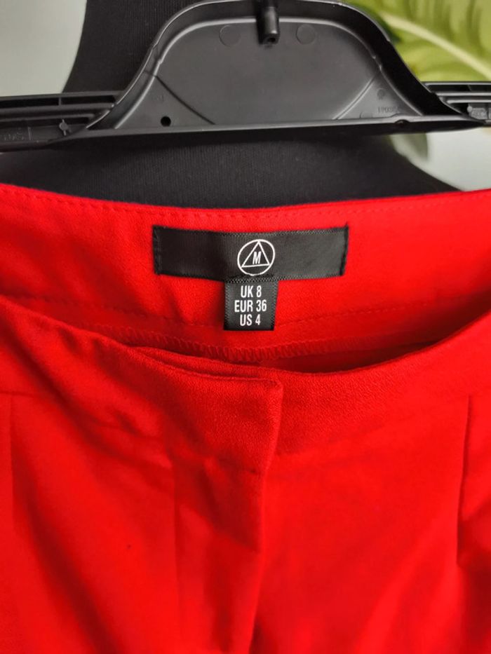 Pantalon rouge missguided 36 - photo numéro 3