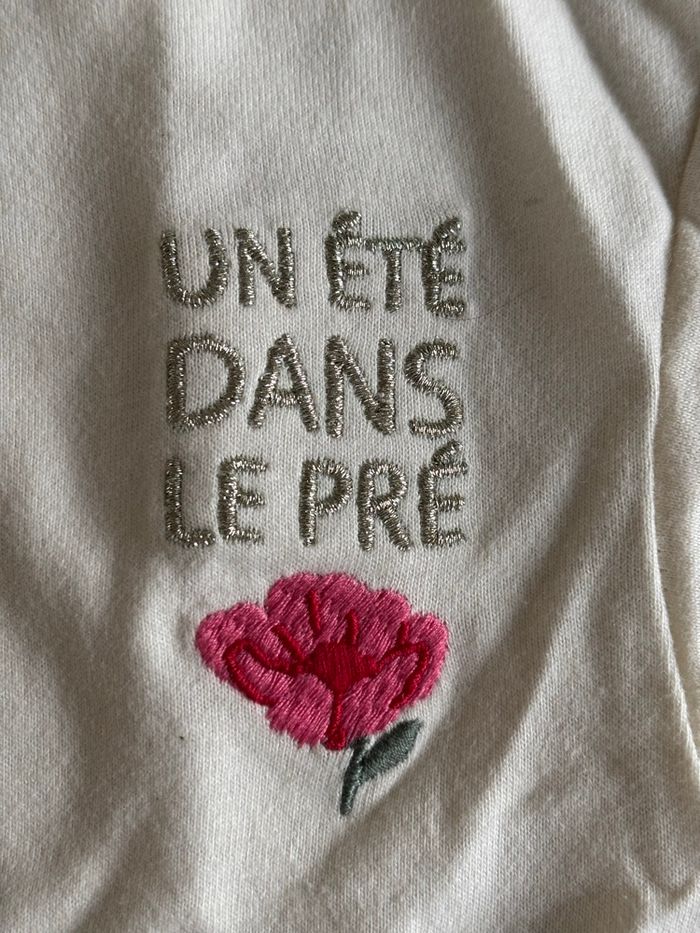Lot de 2 tee-shirt manches longues - Taille 6 mois - photo numéro 3