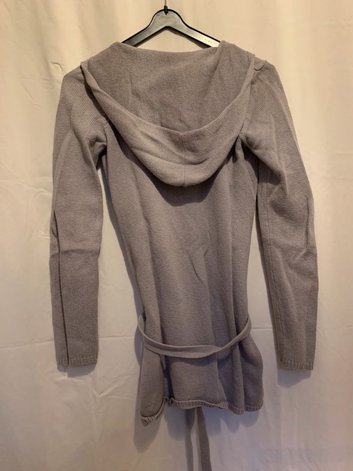 Pull tunique avec capuche - photo numéro 4