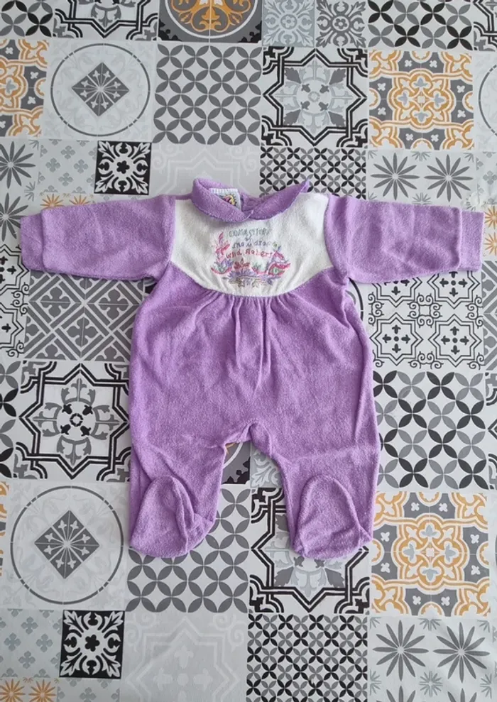 Pyjama 1 mois - Z - photo numéro 2