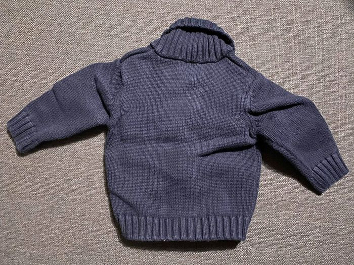 Gilet bleu marine Kiabi - photo numéro 2
