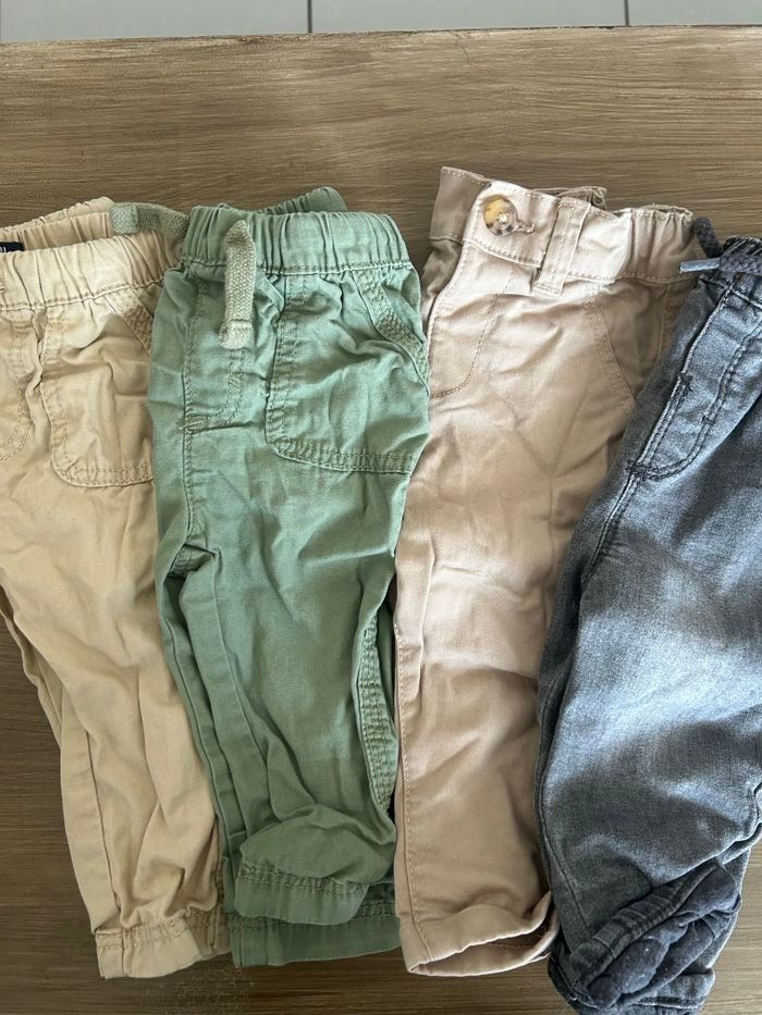Lot pantalon bébé - photo numéro 2