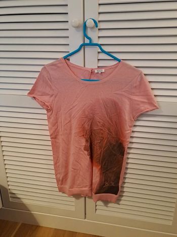 Brigitte bardot pull fin rose taille M