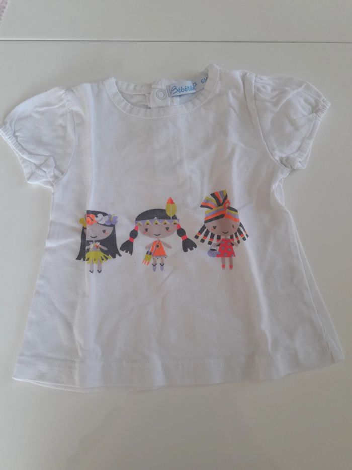 Lot de 7 t-shirts fille - photo numéro 5