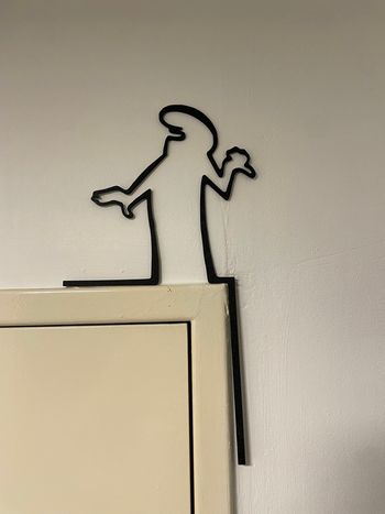 Décoration porte - La Linea 