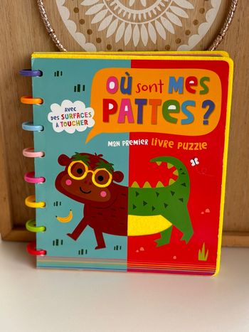 Livre bébé à toucher 