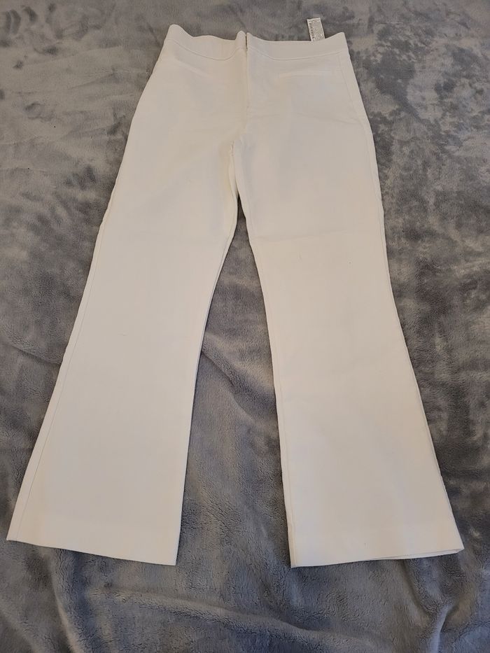 Pantalon Blanc Zara 36
