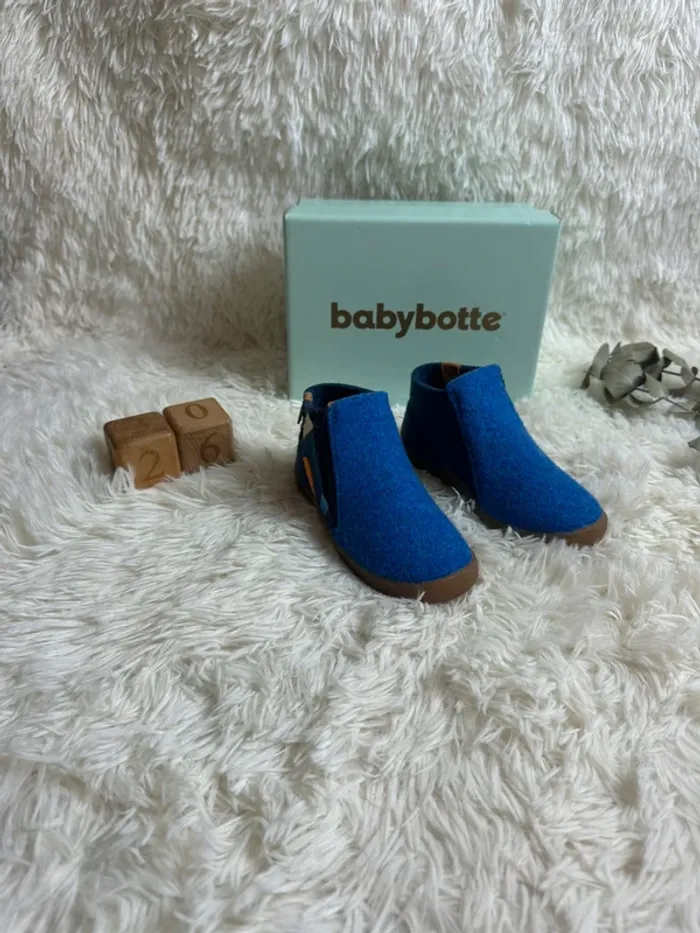 Paire de chaussons Babybotte taille 26 - photo numéro 2