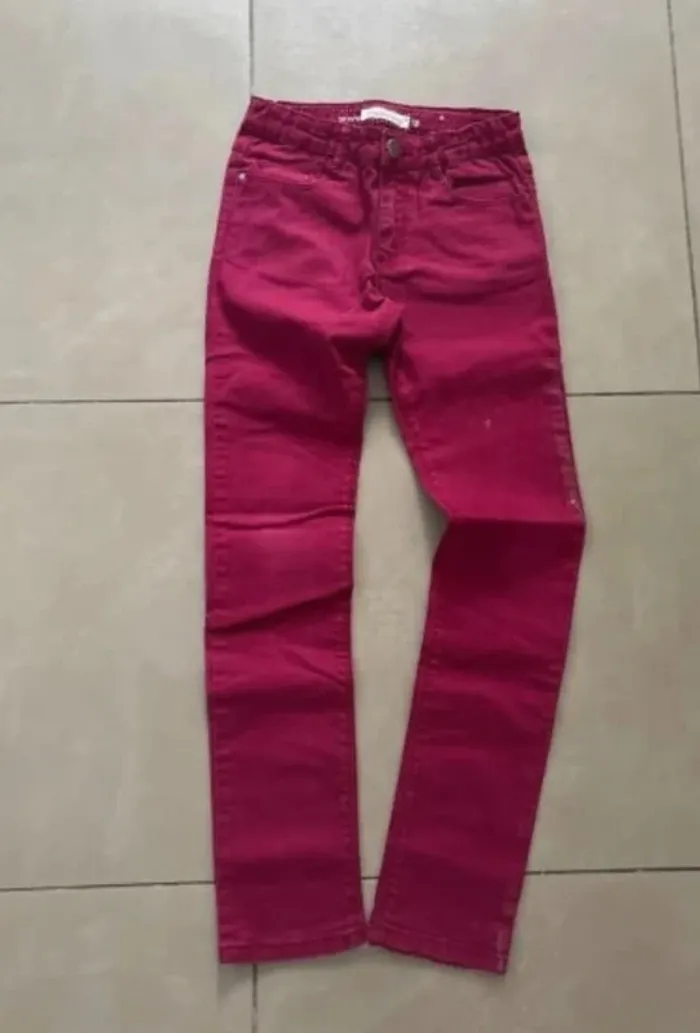 Jean skinny inextenso enfant fille taille 10 ans - photo numéro 5