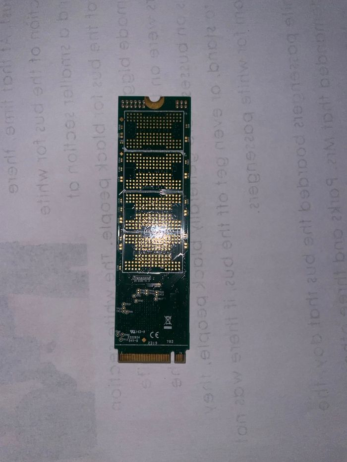 Transcend SSD interne MTE110S NVMe PCIe Gen3 x4 M.2 2280 128GB 3D TLC NAND - TS128GMTE110S - photo numéro 3