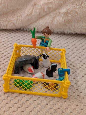 Playmobil Special Plus 4794 - Fillette avec cochons d'Inde