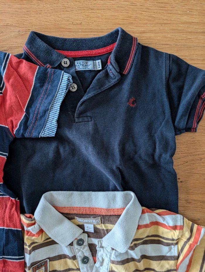 Lot 6 tee-shirt manches courtes 4 ans garçon. - photo numéro 5
