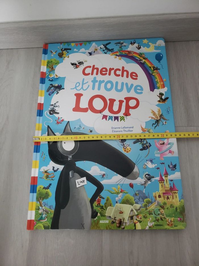 Grand livre cherche et trouve le loup - photo numéro 16