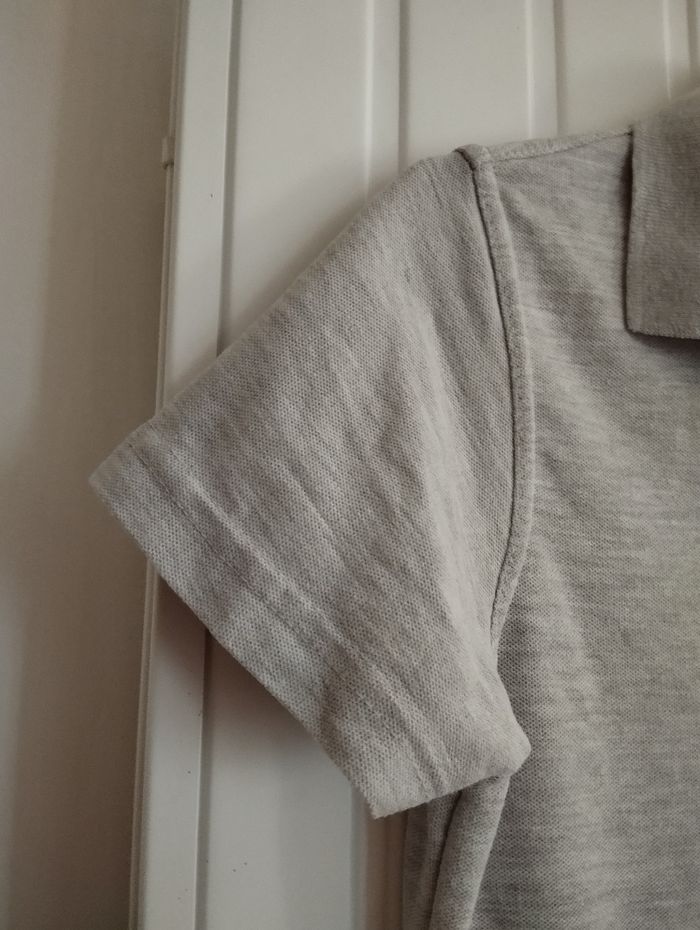 Polo gris homme taille s - photo numéro 3