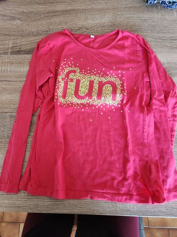 Tee-shirt manches longues fille