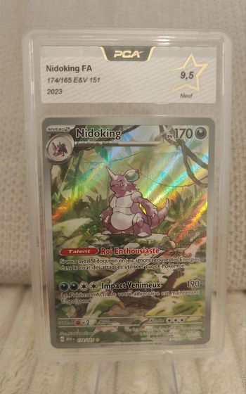 Nidoking 174/165, pca 9.5,série 151