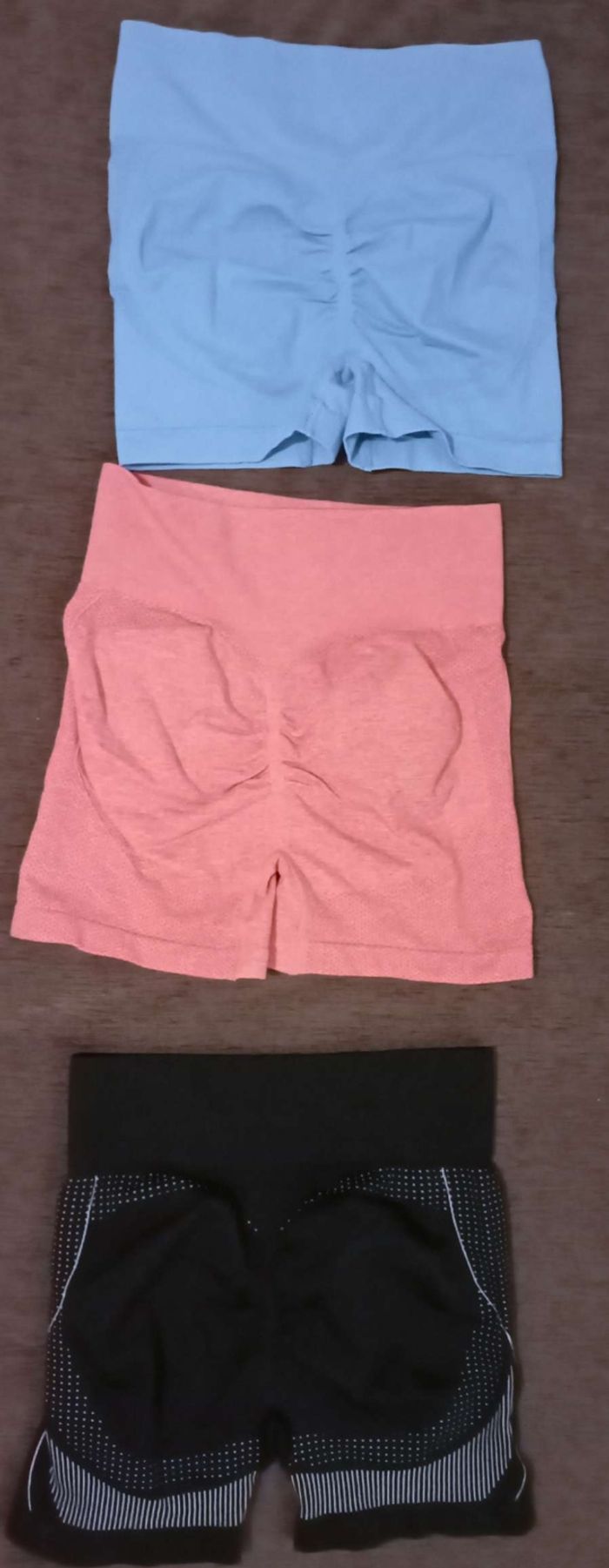 3 shorts sans couture taille s - photo numéro 5