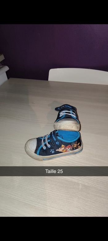 Basket Paw patrouille taille 25